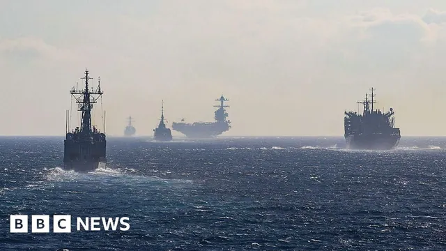Two injured as US Navy ships collide during refueling operation