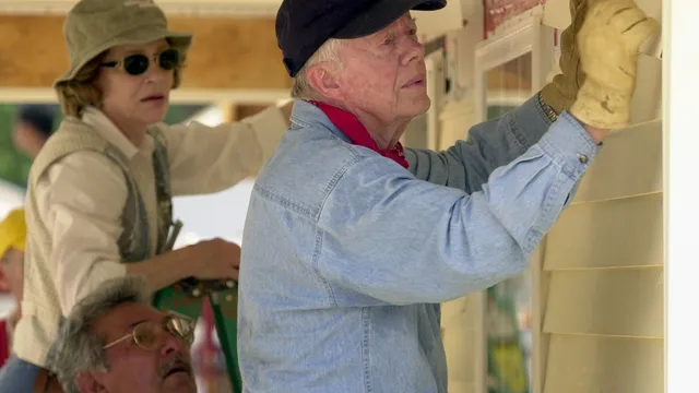 Jimmy Carter's impact shapes lives through Habitat for Humanity