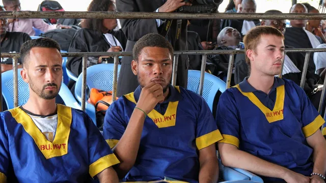 Congo's president commutes death sentences of Americans convicted in coup plot