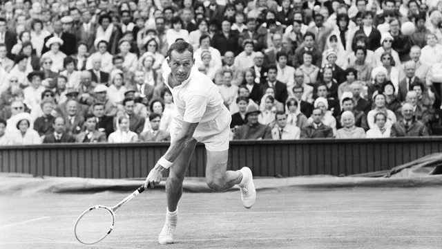 Neale Fraser wins Wimbledon, shaping Australian tennis history