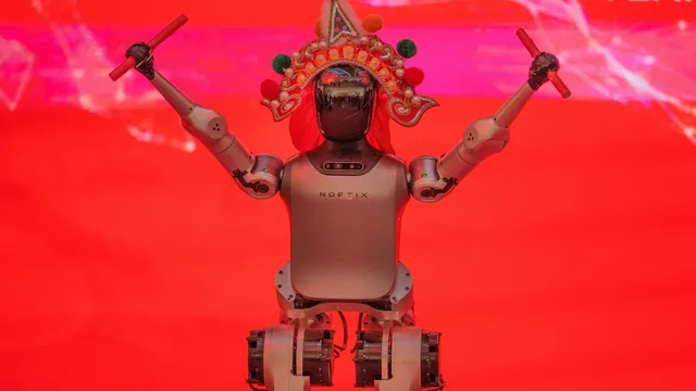 Robots take center stage at Lunar New Year celebrations in China