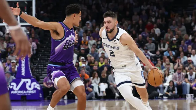 Grizzlies beat Jazz 110-105 behind Coward's double-double