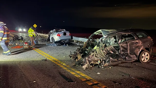 Five dead after stolen car collides in fatal crash in Colorado