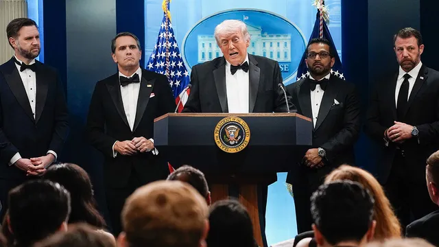 Trump urges Americans to oppose political violence after deadly shooting at event