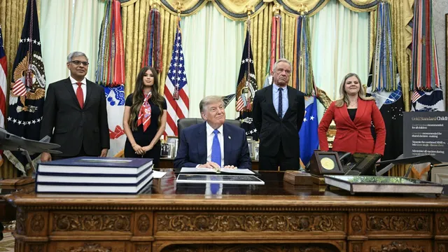 Trump reduces childhood vaccine recommendations amid autism concerns