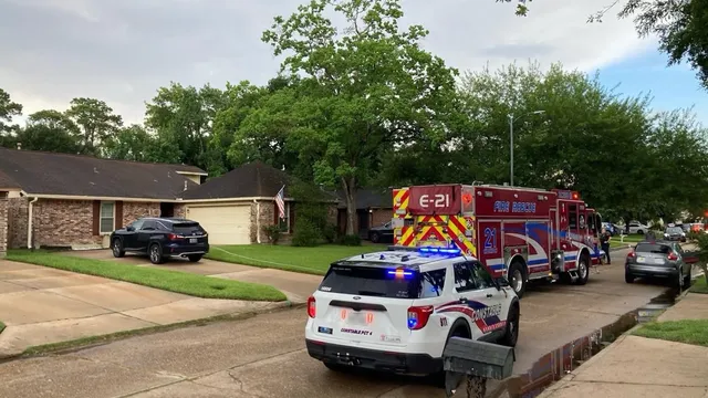 Teen shocked by lightning strike while using computer at home