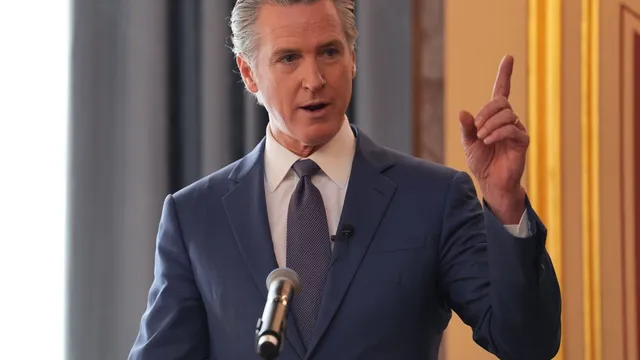 Gavin Newsom calls Trump a jackass for tearing down rather than building