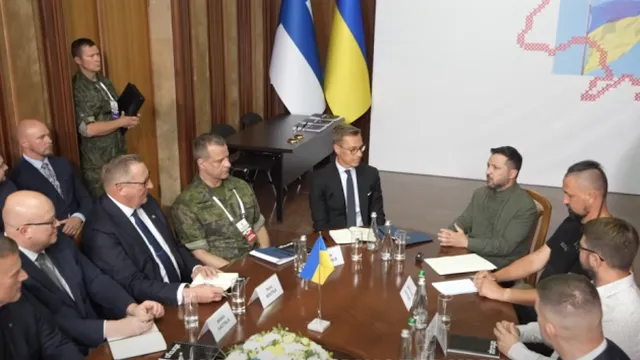 Ukraine and Finland sign drone manufacturing agreements