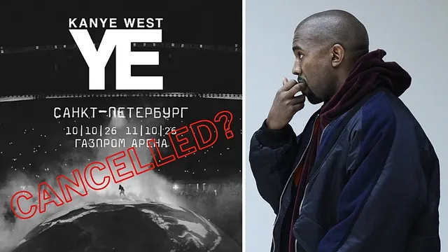 Kanye West's concerts in Russia canceled by Gazprom Arena