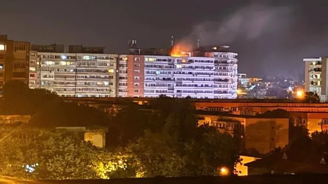 Russian drone injures two after crashing into Romanian apartment block