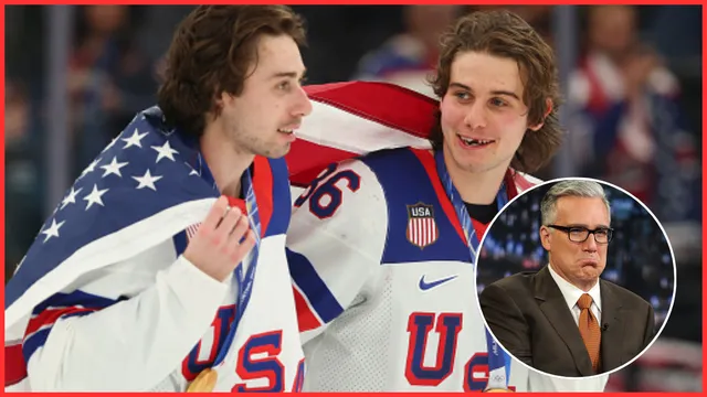 Keith Olbermann attacks USA men's hockey team for accepting Trump's invite