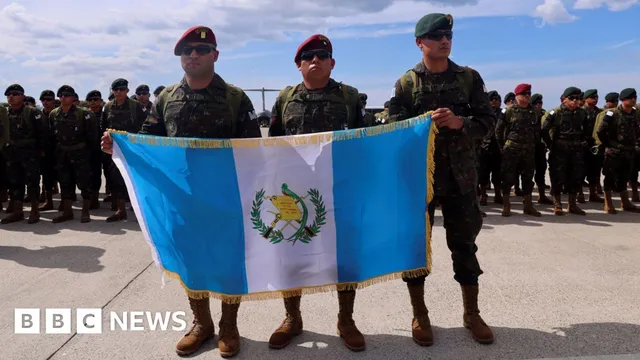 Guatemala deploys troops to Haiti to confront rising gang terror