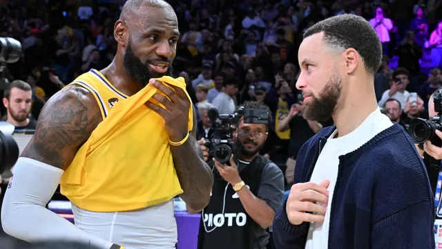 Stephen Curry confirms Warriors are pursuing LeBron James in free agency