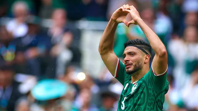 Raúl Jiménez scores first goal of the World Cup