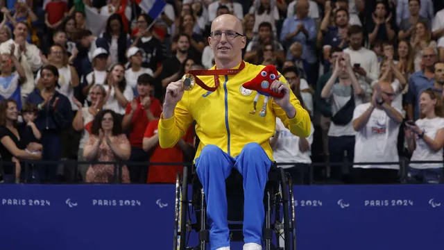 Oleksandr Komarov shines at Paris 2024 Paralympics after Mariupol siege