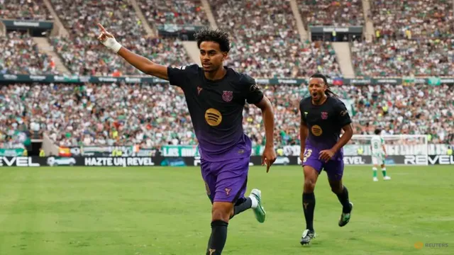 Barcelona beat Real Betis 5-2 in Seville to keep perfect LaLiga record