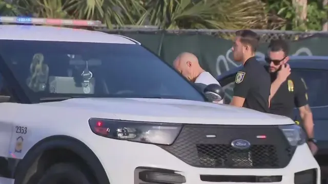 Shots-fired call shuts down Hialeah street, one man handcuffed