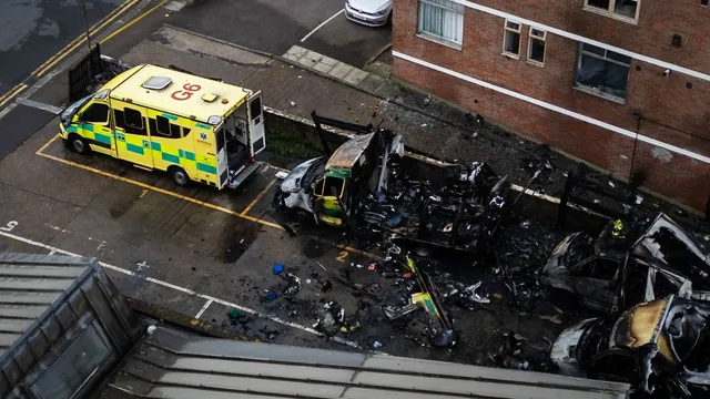 Four Jewish ambulances destroyed in antisemitic arson attack