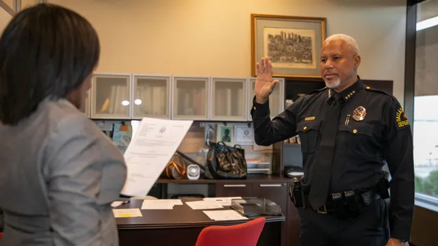 Dallas police chief announces nearly 100 arrests in crime crackdown