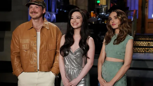 Mikey Madison showcases pole dancing skills during SNL hosting debut
