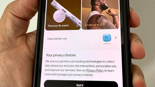 Telehealth companies in the US reportedly share customer health data without consent