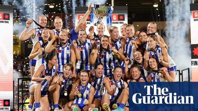 North Melbourne claims historic AFLW premiership victory