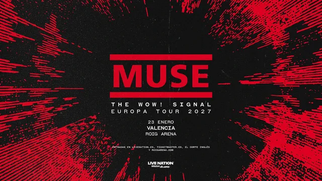 Muse to play first Valencia concert at Roig Arena on January 23, 2027, closing European tour