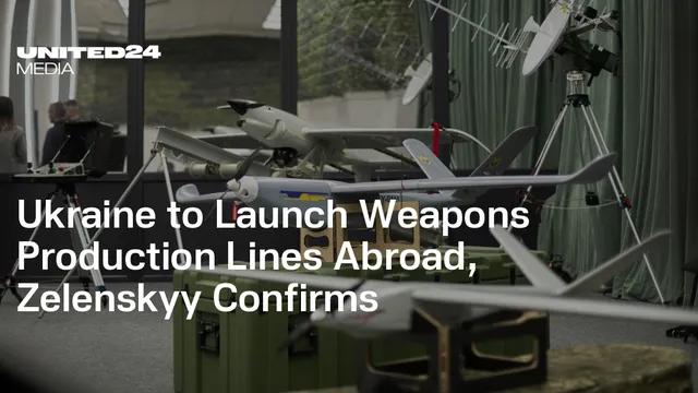 Ukraine collaborates with allies to boost weapons production abroad
