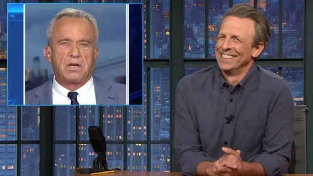 Seth Meyers questions RFK Jr’s role in Trump’s pet-eating debate fallout