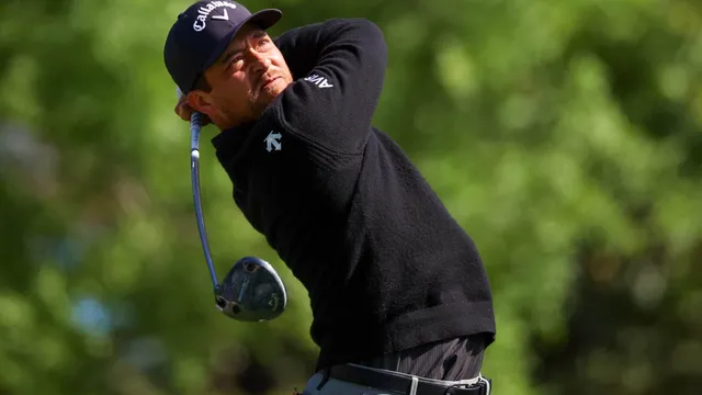 Xander Schauffele makes history with bizarre shot at the Masters