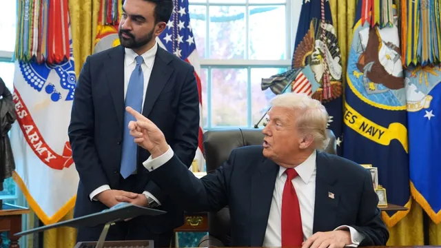 Zohran Mamdani highlights strange UFC book during White House visit