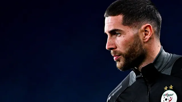 Luca Zidane prepares to defend against Messi in World Cup