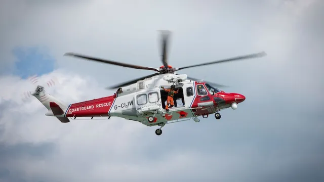 Person falls overboard in North Sea