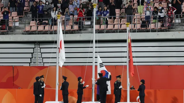 South Korea's sports organization receives apology from Asian Games organizers for mishaps