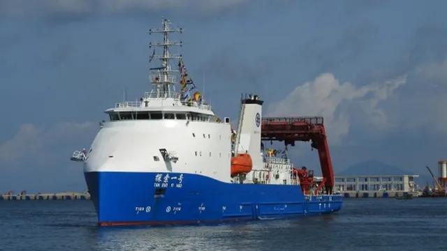 Chinese vessel conducts suspicious activity over undersea cables