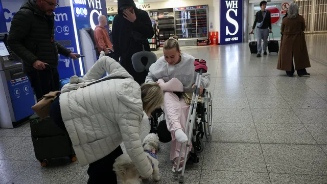 UK evacuation flight to Middle East is grounded by technical issues