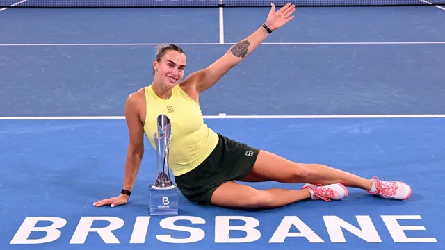 Aryna Sabalenka captures second Brisbane title amidst tensions with Marta Kostyuk