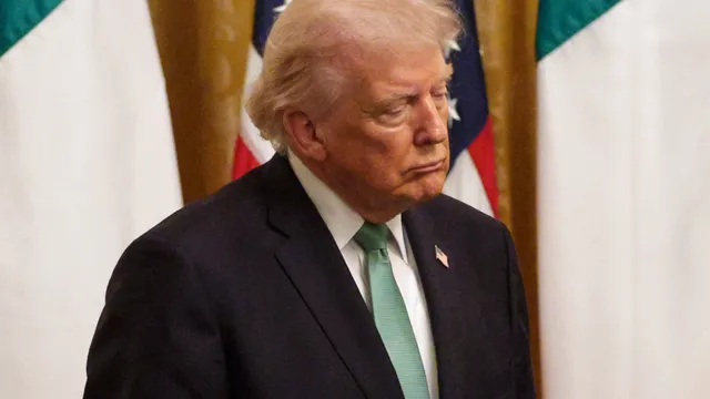 Trump's approval rating plummets to historic low amid war with Iran