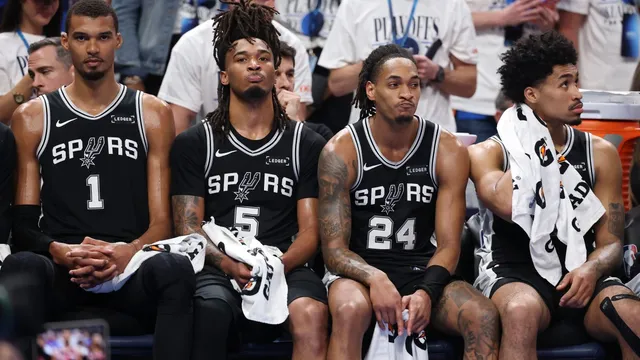 Spurs' Stephon Castle shines amid playoff struggles