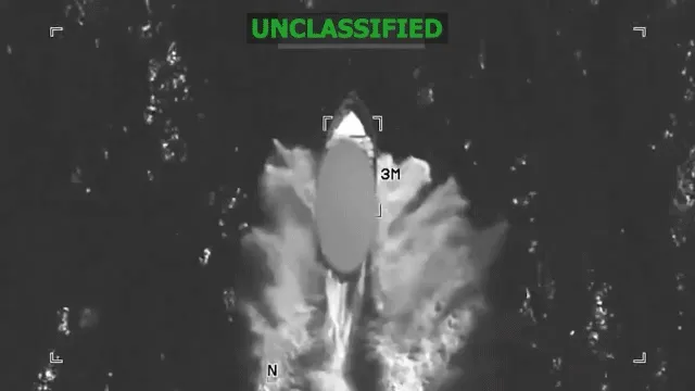 U.S. military strikes drug vessel linked to terrorism and kills four operatives