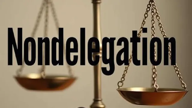 Supreme Court finds limits on executive delegation of power