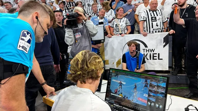 THW Kiel and SG Flensburg-Handewitt draw 31-31 in German handball derby