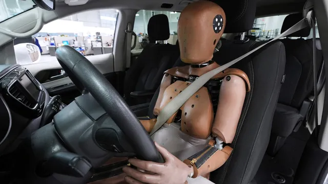 US government endorses female crash test dummy to improve car safety for women