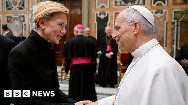 Pope Leo urges film industry to focus on social justice