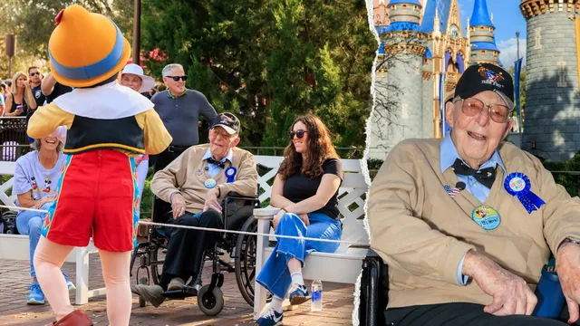 Walt Disney World honors 101-year-old veteran on his birthday