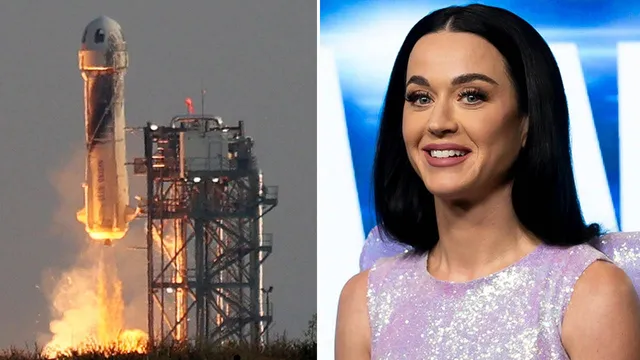 Katy Perry makes history with all-female space crew