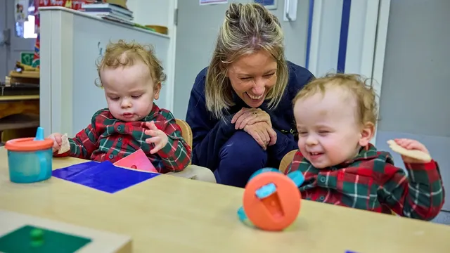 Twins diagnosed with rare genetic eye disorder