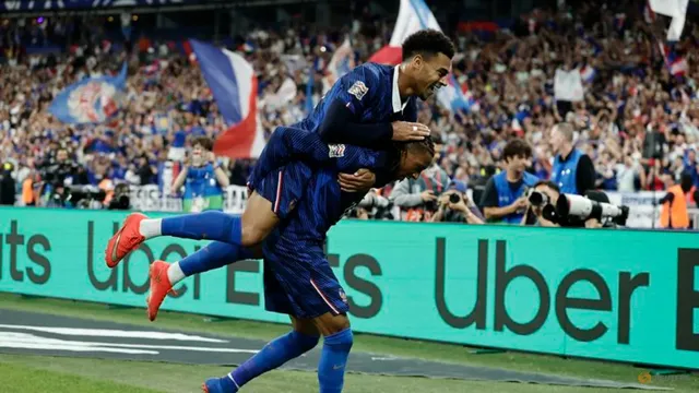 France beats Belgium 4-1 in Nations League after coming from behind