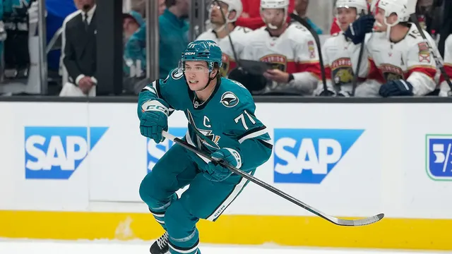 Macklin Celebrini of San Jose Sharks scratched due to injury before game against Dallas Stars