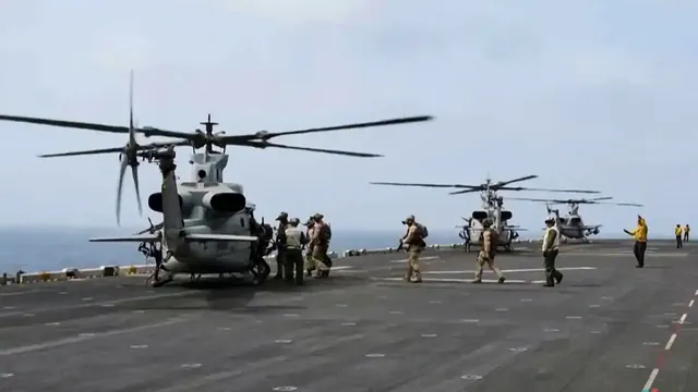 US military disables Panama-flagged cargo ship in Gulf of Oman for attempting to breach Iran blockade